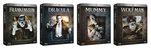 Dracula/Frankenstein/The Mummy/ The Wolf Man: Complete Legacy ...